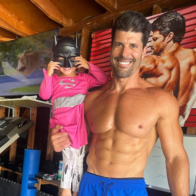 How I Became a Successful Fitness Model (who works out with his kids)