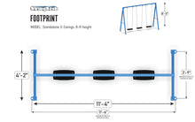 Load image into Gallery viewer, Standalone Swing Set
